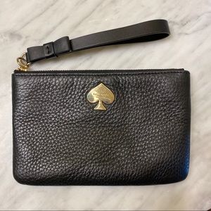 Kate Spade Black Wristlet